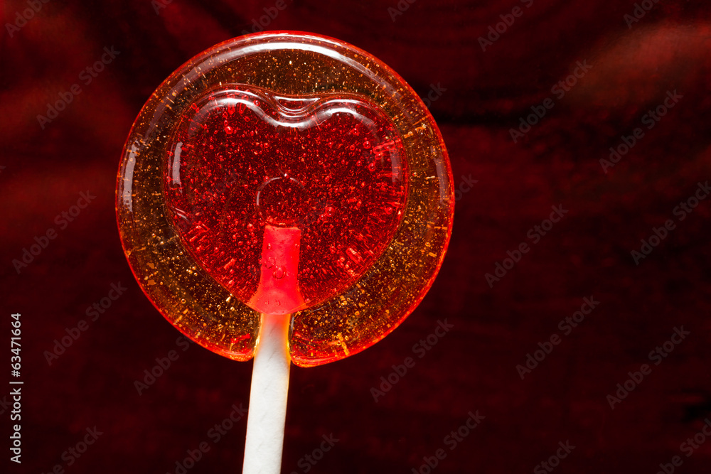 Heart lollipop Heart lollipop