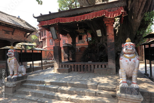 Tempelanlage von Bhaktapur in Kathmandu photo