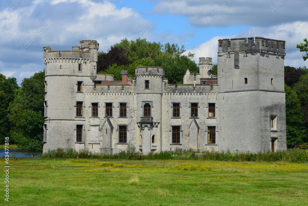 Le château médiéval de Bouchout à Meise