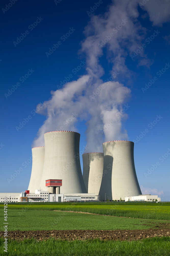 Nuclear power plant Temelin in Czech Republic