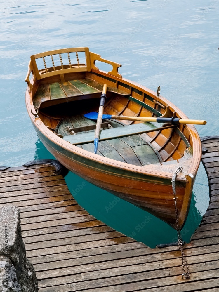 landed boat with oars landed boat with oars