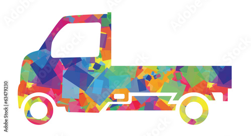 夢を運ぶ軽トラ