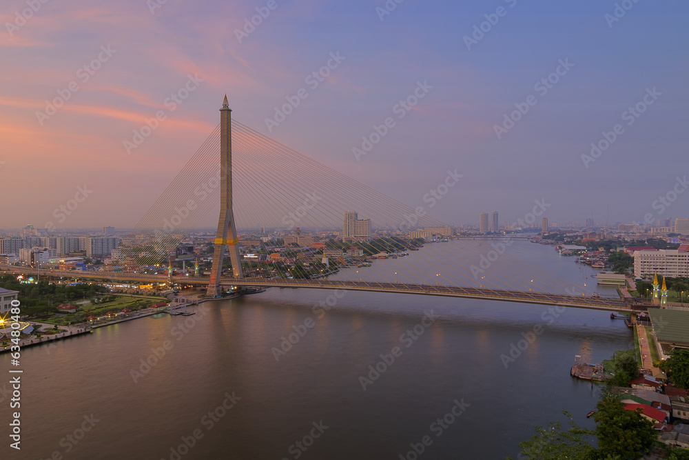 Obraz premium Rama VIII Bridge