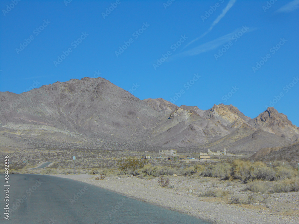 Rhyolite in Death Valley Nevada USA