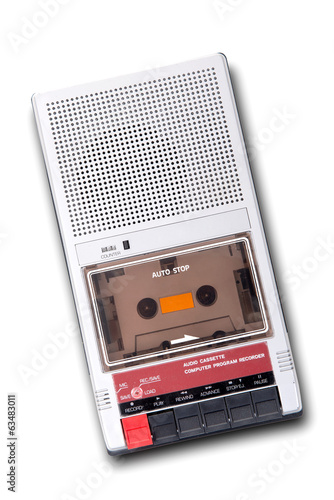 Old tape recorder
