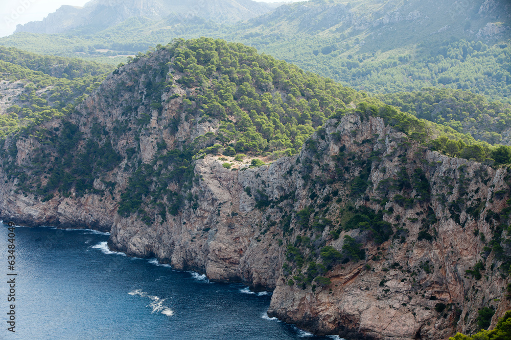 Cape Formentor on Majorca, Balearic island, Spain Cape Formentor on Majorca, Balearic island, Spain