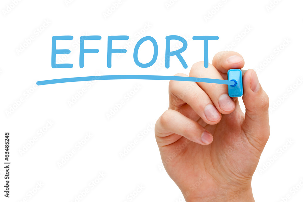 Effort Blue Marker Effort Blue Marker