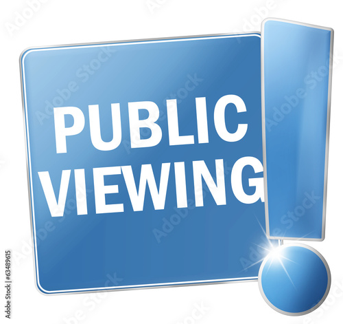 public viewing