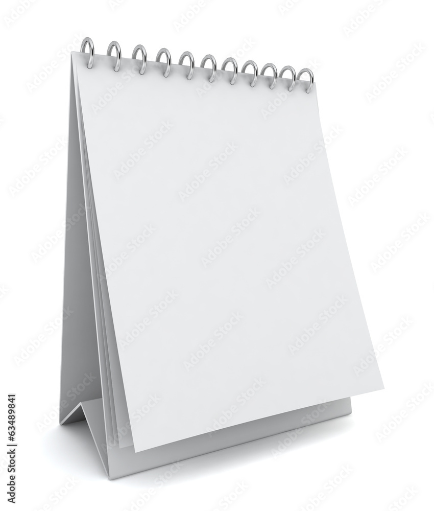 Blank calendar Blank calendar
