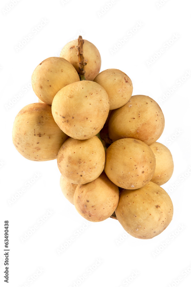 Wollongong sweet fruits isolated on white. Wollongong sweet fruits isolated on white.
