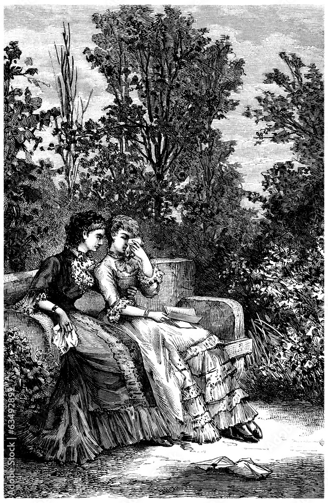 Woman Crying - Femme en Pleurs - 19th century
