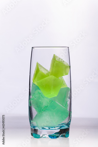 Eis im Glas