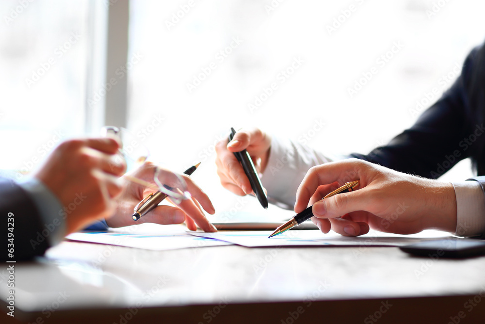 Banking business or financial analytics desktop