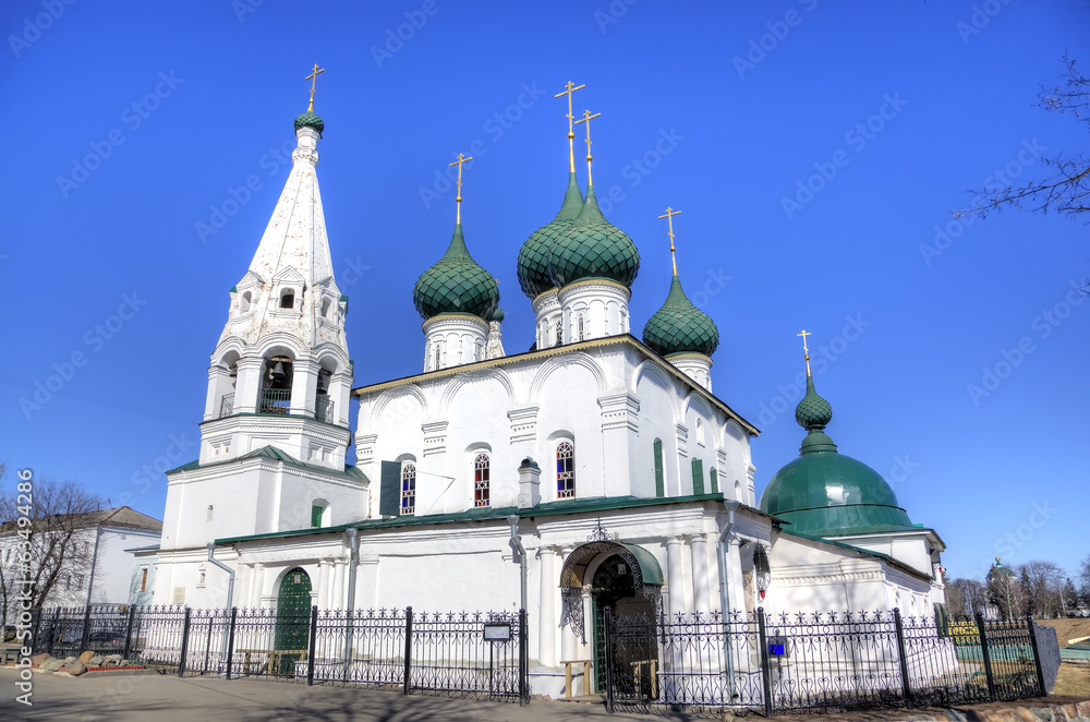 Church of the Transfiguration on the City. Yaroslavl, Russia