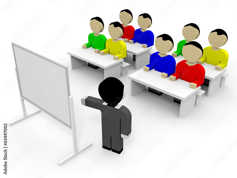 3D business people. 3D business people.