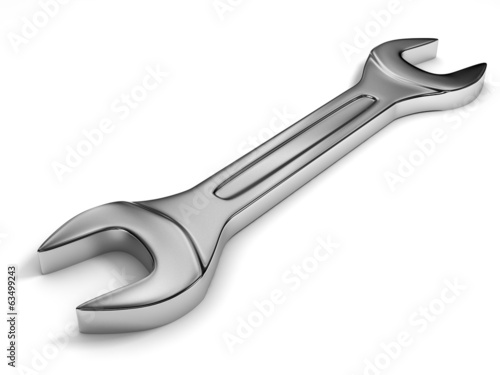 Hand wrench tool. Spanner.
