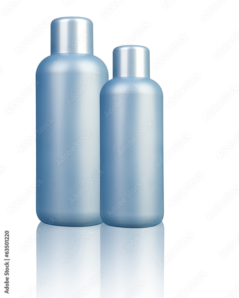 Plastic bottle on white Plastic bottle on white