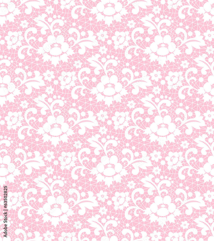Floral lace pattern Floral lace pattern