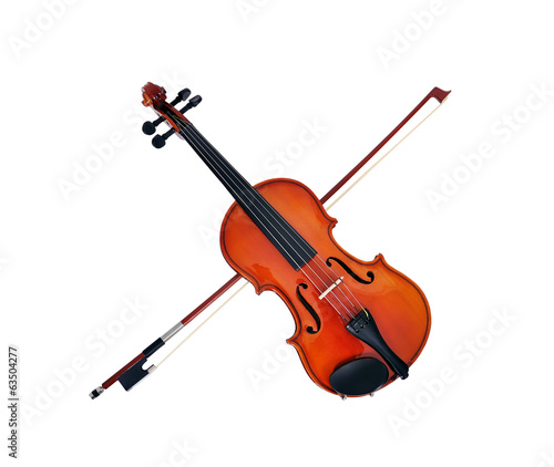violon with fiddlestick