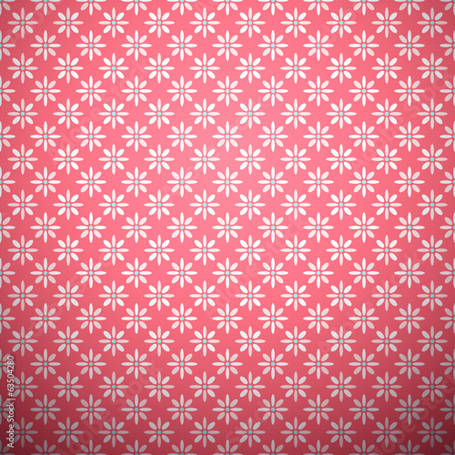 Abstract flower pattern wallpaper. Vector illustration