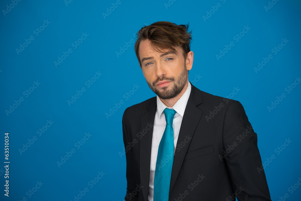 Portrait of an handsome confident business man Portrait of an handsome confident business man