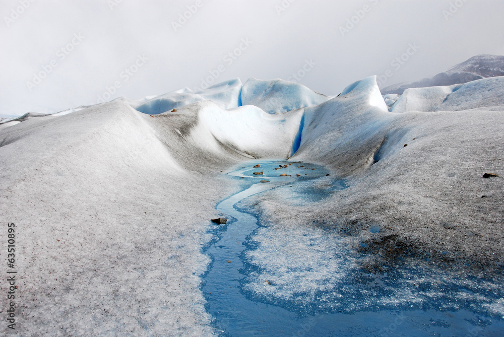 Perito Merino Glacier in Patagonia