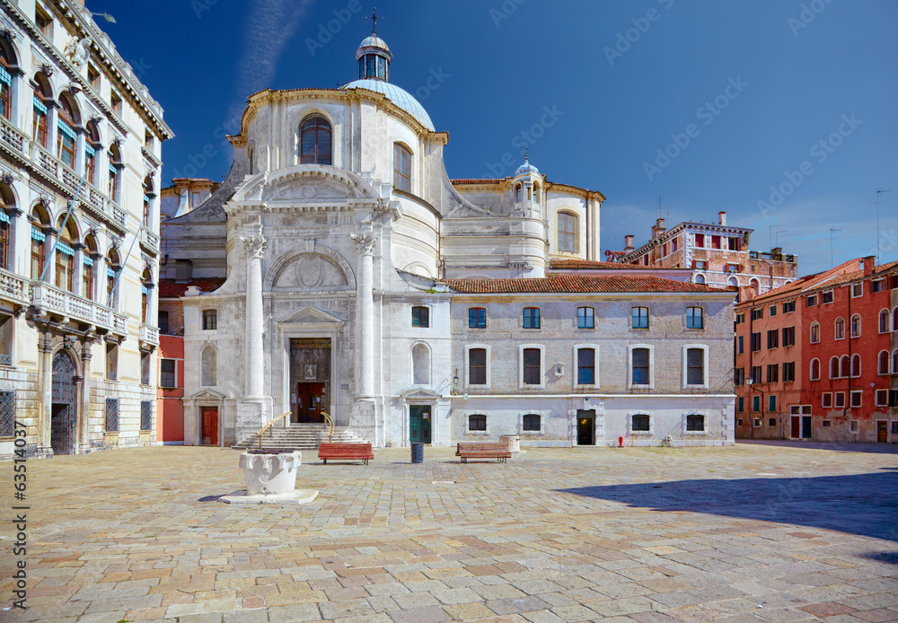 Obraz premium Church San Geremia in Venice, Italy