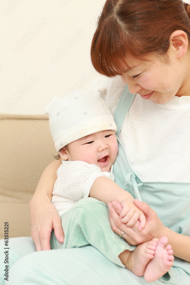 母親と赤ちゃん 母親と赤ちゃん