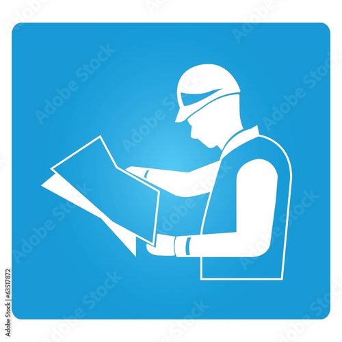 architect, engineer at work