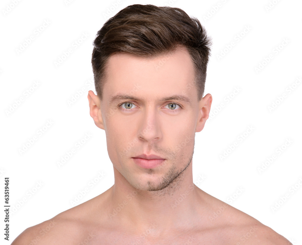 Obraz premium Man Washing