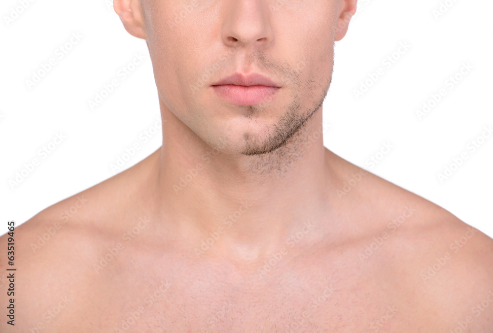 Obraz premium Man Washing