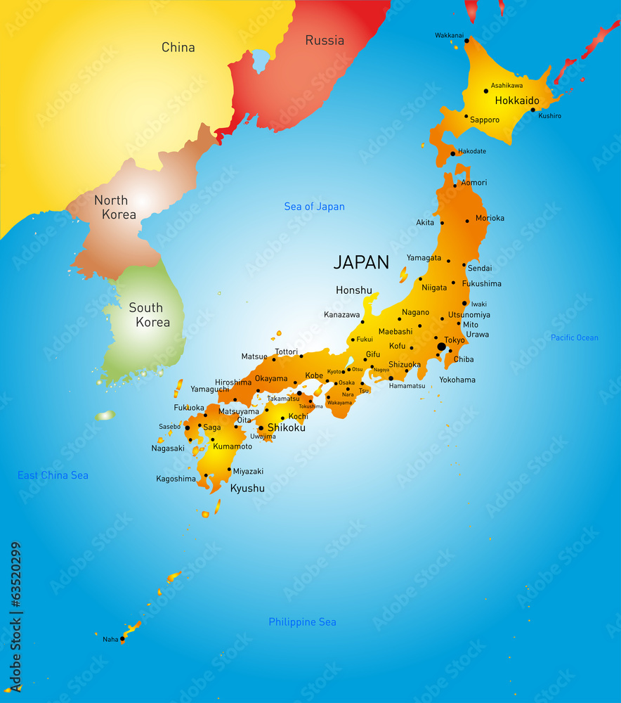 Fototapeta premium Japan country