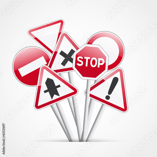 code de la route, signalisation