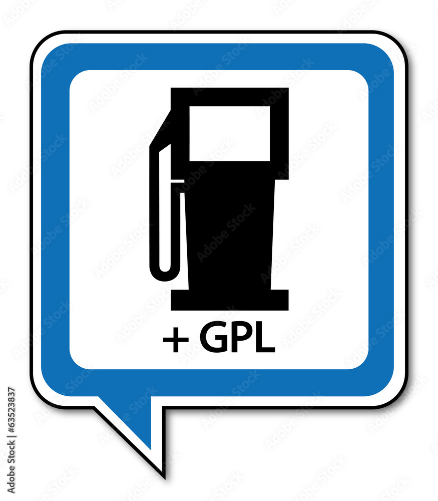 Fototapeta premium Logo station service.