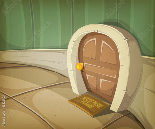 Mouse Home Inside House