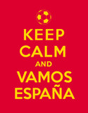 Keep calm and Vamos Espana