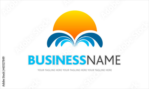 logo acqua, vacanze