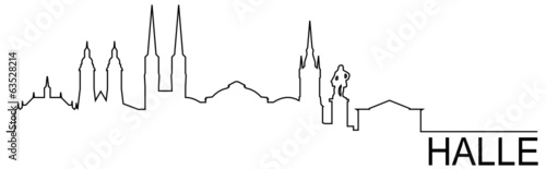 Skyline Halle / Saale