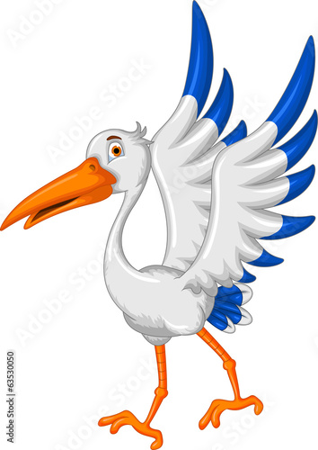 stork cartoon