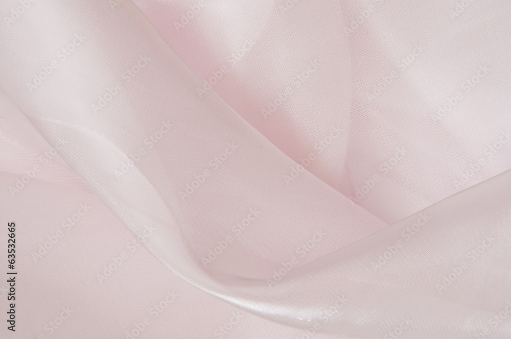 rose transparent fabric