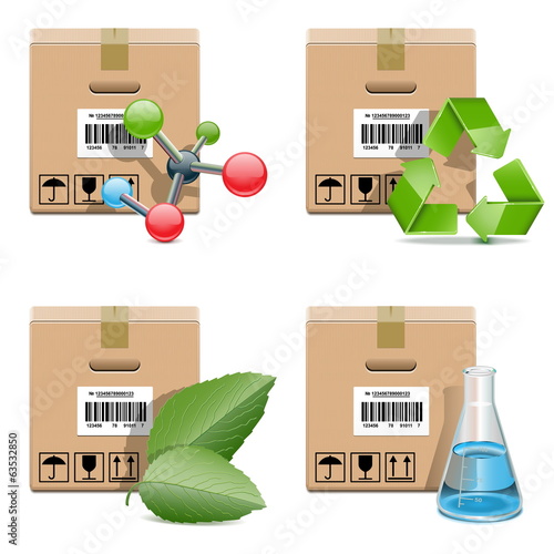 Vector Shipment Icons Set 29