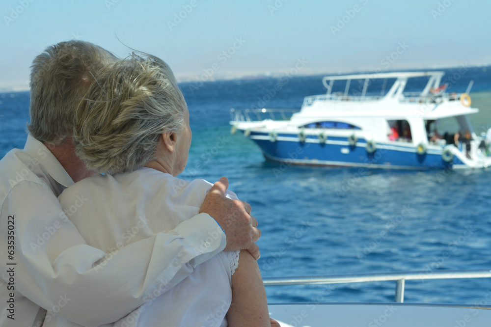 Fototapeta premium Couple have a ride