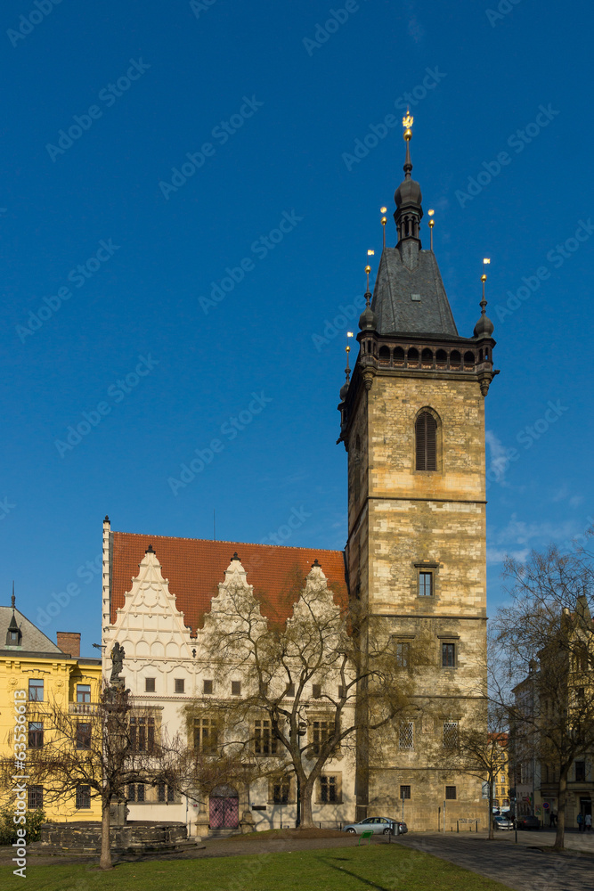 New Town Hall. Prague New Town Hall. Prague