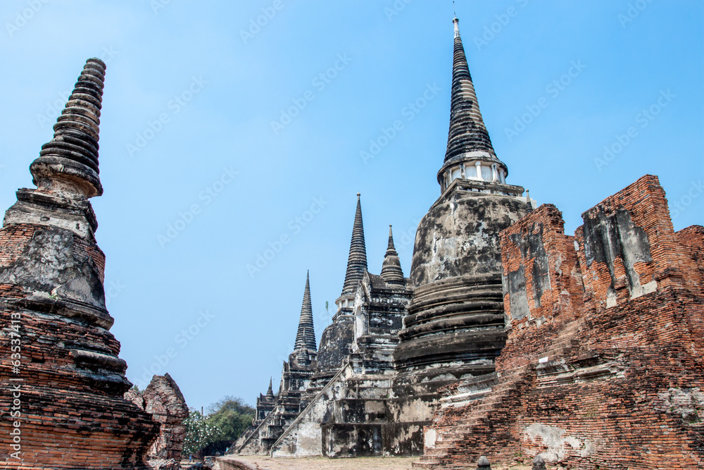 Fototapeta premium Pagoda at Ayutthaya