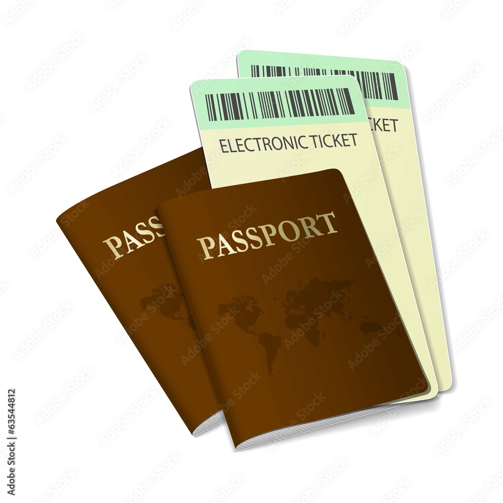 Fototapeta premium document travel