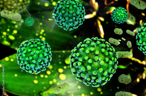 Spurenelemente - abstrakt - 3d Render