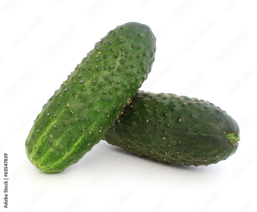 Two cucumbers with pimples Two cucumbers with pimples