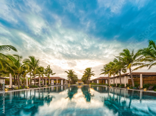 Beautiful view of resort in Vietnam, Asia. © Konstantin Yolshin