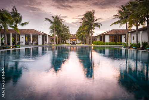 Beautiful view of resort in Vietnam, Asia. © Konstantin Yolshin