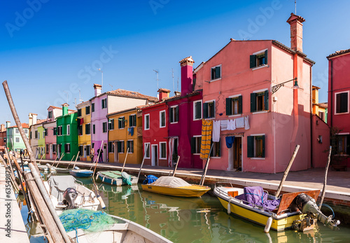 Ile de Burano à Venise